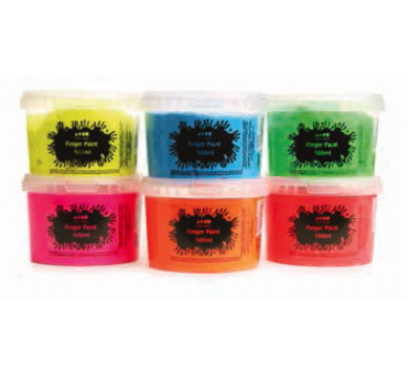 Peinture fluo Finger Paint "tout supports"