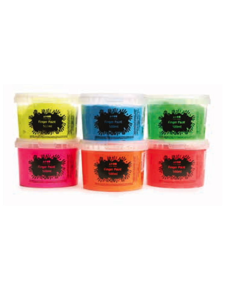 Gouache FLUO finger paint tout support - Holi-world