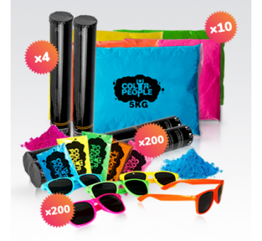 200 PERSON HOLI RACE PACK