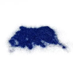 Lote de 5 saquetas de 100 g de pó com purpurina (glitter)