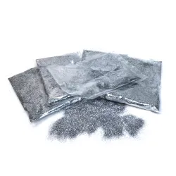 Lote de 5 saquetas de 100 g de pó com purpurina (glitter)