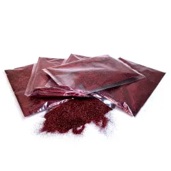 Lote de 5 saquetas de 100 g de pó com purpurina (glitter)