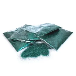 Lote de 5 saquetas de 100 g de pó com purpurina (glitter)