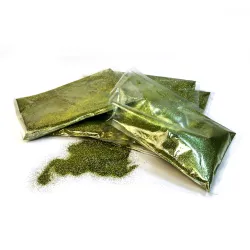 Lote de 5 saquetas de 100 g de pó com purpurina (glitter)