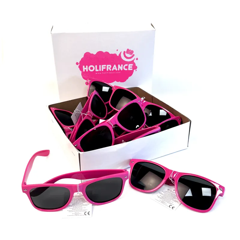 Cópia de Cópia de 50 lunettes de soleil - UV 400 -  Assortiment de 5 couleurs