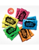 10 sachets de poudre Holi