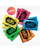 200 sachets de poudre Holi