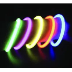 Pulseras luminosas multicolor x 100, 500 o 1000