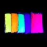 poudre holi fluorescente - lot de 10 sachets