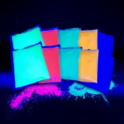 sachets de poudre fluorescente UV - 96 sachets de 75g