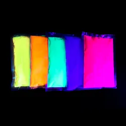 sachets de poudre fluorescente UV - 200 sachets de 75g