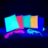 500 bolsas de 70g de polvos Holi UV Neón fluorescente