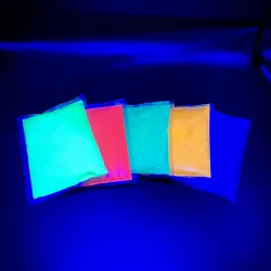 Sachets de poudre fluorescente UV - 500 sachets de 75g