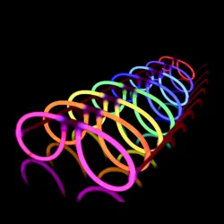 Lote de 4 gafas luminosas