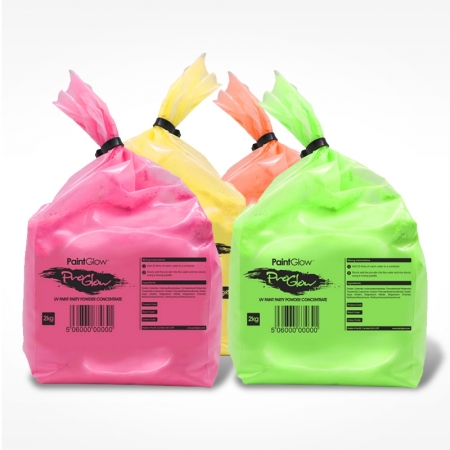 2kg de poudre Holi FLUO UV Néon 2kg de poudre Holi FLUO UV Néon