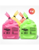 4 sacs de 2kg de poudre Holi FLUO UV NEON