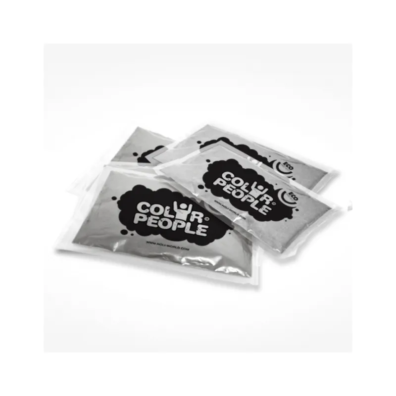 10 sachets de poudre Holi OR ou ARGENT