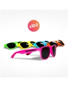 100 lunettes de soleil