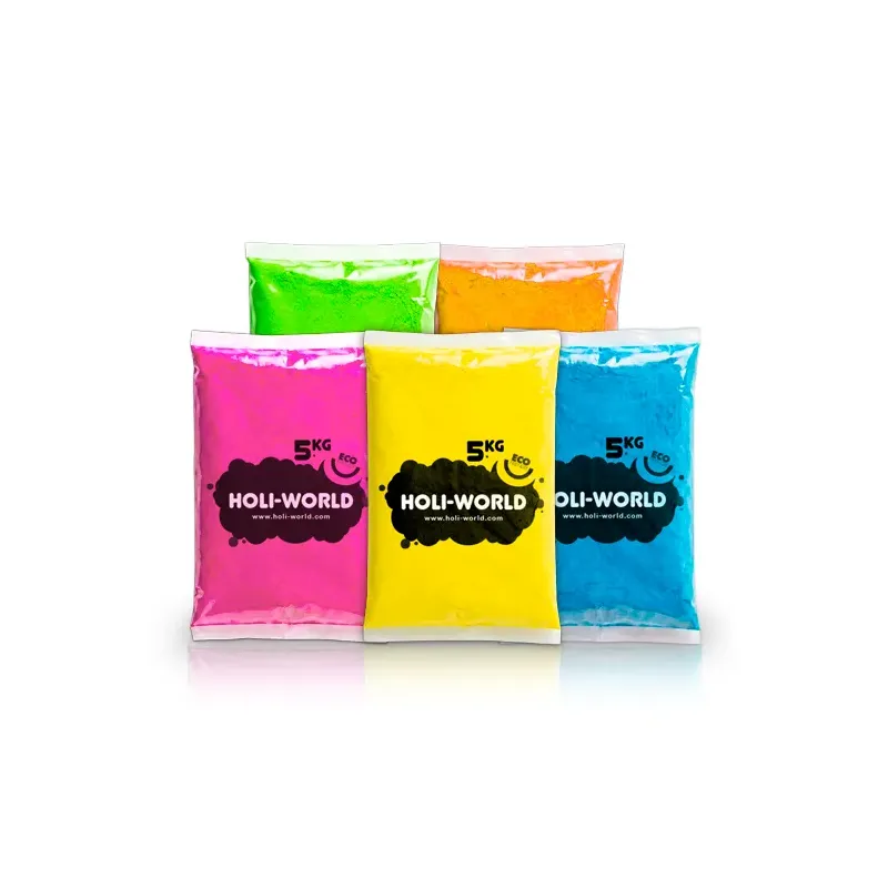 Lot de 5 sacs de 5kg de poudre Holi  - Holifrance -