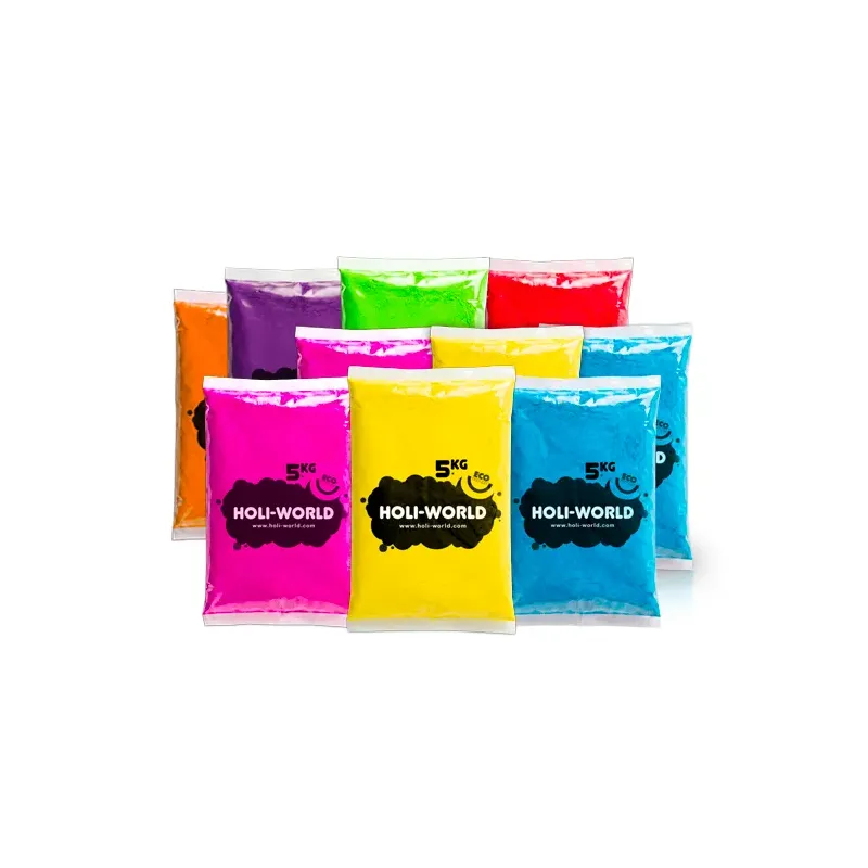 Lot de 10 sacs de 5kg de poudre Holi  - Holifrance -