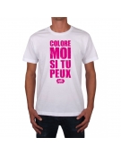 25 t-shirts "Colore Moi Si Tu Peux"