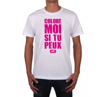 25 t-shirts "Colore Moi Si Tu Peux"
