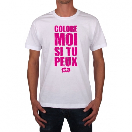 25 t-shirts "Colore Moi Si Tu Peux"